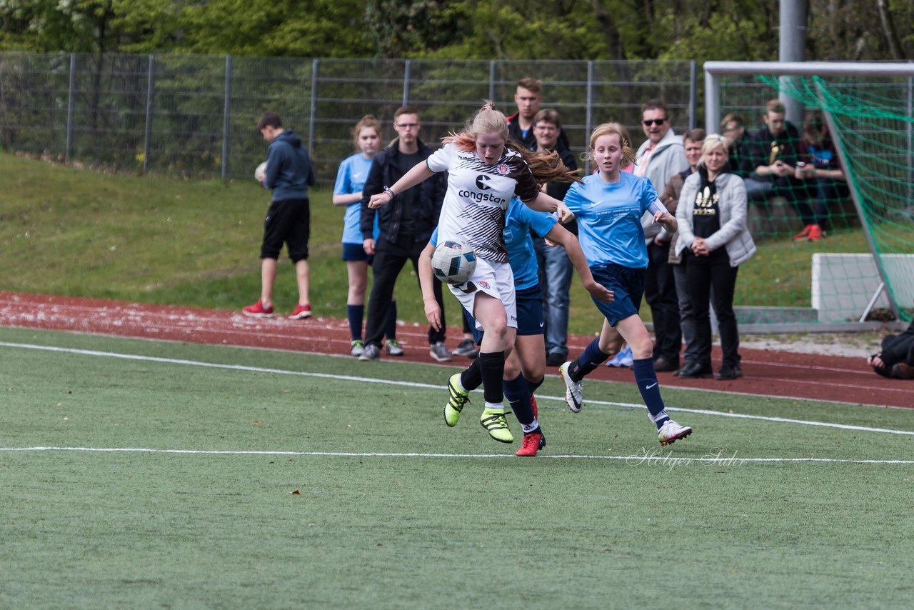 Bild 295 - B-Juniorinnen Ellerau - St. Pauli : Ergebnis: 1:1